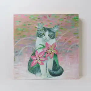 Stardust and Lilies - Original painting