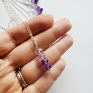 Amethyst necklace