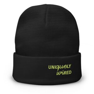 Uniquely Wired Embroidered Beanie