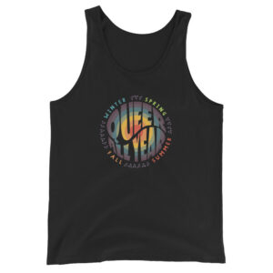(Clearance) “Queer All Year” Unisex Tank Top (Copy)