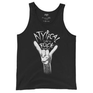 Atypical: I like to ROCK Unisex Tank Top