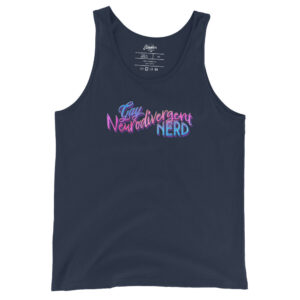 (CLEARANCE) "Gay Neurodivergent Nerd" unisex Fit Tank Top (Copy)