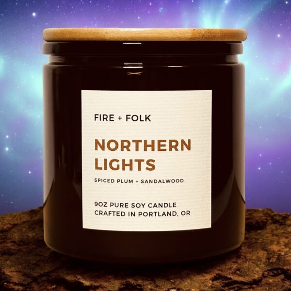 NORTHERN LIGHTS WOOD WICK CANDLE