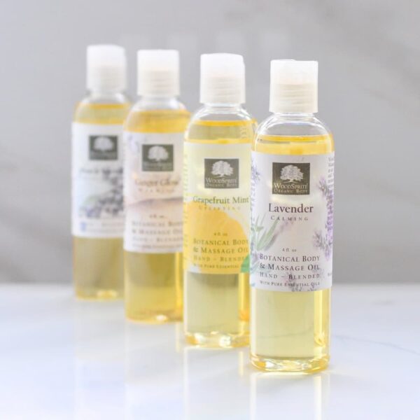 Organic Body & Massage Oils