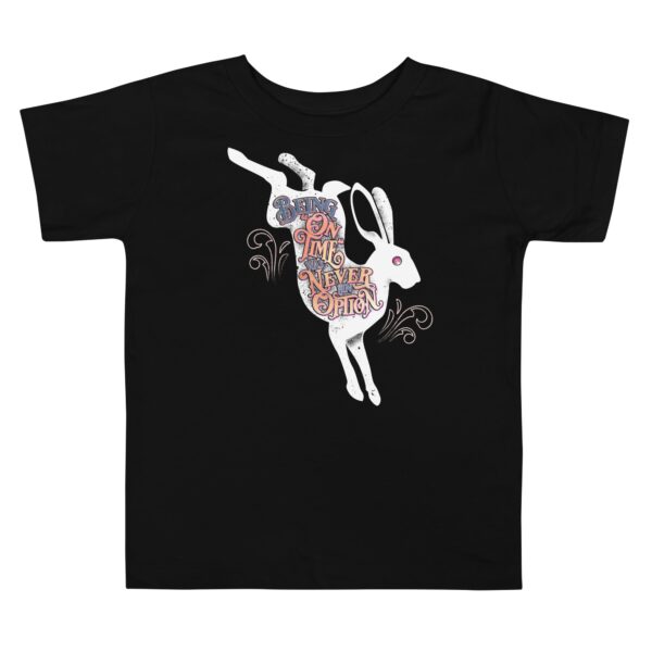 Toddler: “Being ‘On Time’ Was Never An Option” Short Sleeve Tee