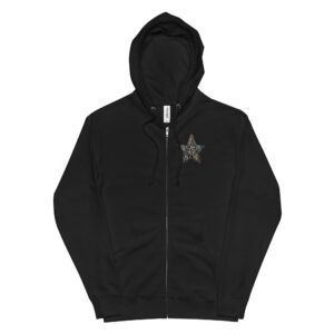 "If You Do No Harm, Then Do What You Will" Unisex fleece zip up hoodie