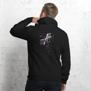 "Ace in this Space" Unisex hoodie with removable tags