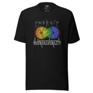 (clearance) Embrace Neurodiversity Unisex Fit Tee (Copy)