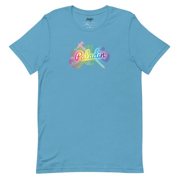 (Clearance) Rainbow classes: Paladin! Unisex fit tee (Copy)