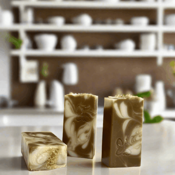 Vanilla Latte Coffee Botanical Extract Designer Soap