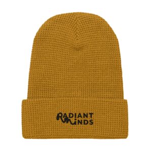 Radiant Minds Logo Waffle Beanie