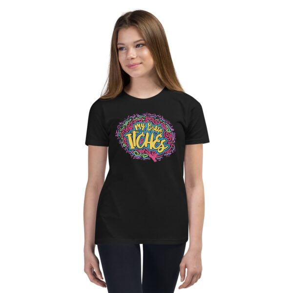 Youth: “My Brain Itches” Short Sleeve T-Shirt